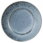 DPS PORCELITE AURA GLACIER RIMMED PLATE 10.6"