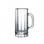 GLASS PANELED BEER MUG 12OZ 35.5CL 5016 X12
