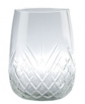 DPS STEMLESS ROCOCO GLASS 16OZ X6