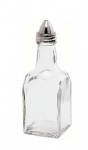 SQUARE GLASS VINEGAR BOTTLE 5OZ