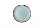 DUDSON HARVEST TURQUOISE COUPE PLATE 11.25"  X12