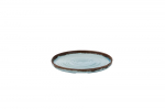 DUDSON HARVEST TURQUOISE WALLED PLATE 10.5"  X6