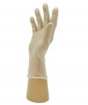 HANDSAFE VINYL EXAMINATION GLOVE P/FREE MEDIUM GN65