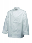 WHITE LONG SLEEVE CHEFS JACKET LARGE