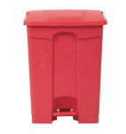 JANTEX KITCHEN PEDAL BIN 65LTR RED