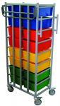 KARRI CART 16 TRAYS WITH HANGING RAIL