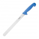 HYGIPLAS SLICER SERRATED BLUE 10"