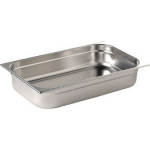 STAINLESS STEEL GASTRONORM 1/1 200MM 28LTR