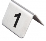 TABLE NUMBERS STAINLESS STEEL 11 - 20