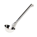 STAINLESS STEEL 2.5" WIDE NECK LADLE 2oz