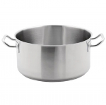 STAINLESS STEEL STEWPAN 25PT 12.5LITRE