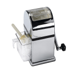 CHROME MANUAL ICE CRUSHER 18X16X27CM