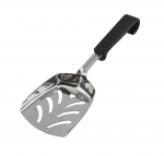 S/S CHIP SCOOP WITH BLACK HANDLE