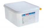 ARAVEN FOOD STORAGE CONTAINER 1/2 GN COLOUR CODED CLIPS 10lt