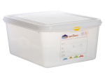 GN STORAGE CONTAINER 1/2 150MM DEEP 10LTR X6 12480