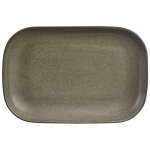 GENWARE TERRA STONEWARE ANTIGO RECTANGULAR PLATE 13.6X9.3"