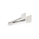 STAINLESS STEEL WIDE BLADE SERVING TONGS 9.5"