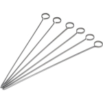 STAINLESS STEEL SKEWERS 12"