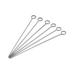 STAINLESS STEEL SKEWERS 8"