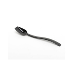 SALAD SPOON SOLID 1/2OZ BLACK 8"