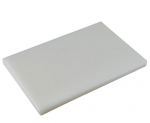 LOW DENSITY WHITE CHOPPING BOARD 18 X 12 X 1"