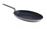 GENWARE OVAL FISHPAN 36CM TEFLON PLUS