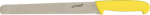 12" SLICING KNIFE YELLOW (SERRATED)