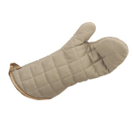 FLAMEGUARD OVEN MITT TAN  17" CE MARKED (PAIR)