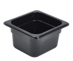 1/6 POLYCARBONATE GN PAN 100MM BLACK