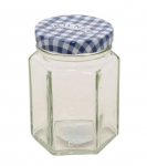 KILNER HEXAGONAL TWIST TOP JAR 110ML GL871