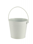 STAINLESS STEEL SERVING BUCKET 16CM WHITE SSB16W