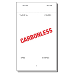 DUPLICATE 50 SHEET CARBONLESS ORDER PAD 165 X 95MM