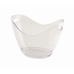 CLEAR ACRYLIC CHAMPAGNE BUCKET LARGE MAX 3 BOTTLES