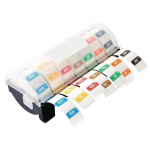 DISSOLVABLE COLOUR CODED FOOD LABEL STARTER KIT 1" DISPENSER