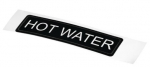 OLYMPIA AIRPOT HOT WATER LABEL ADHESIVE K705