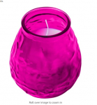 FUSCHIA PINK LOWBOY JAR CANDLE 24 PACK 70HR