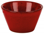 RUSTICO LAVA CONIC BOWL 11CM/ 4.5" 10OZ  X12  C44187