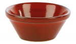 RUSTICO LAVA CONIC DISH 10CM/ 4"  X12  C41196