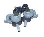 MEDI LAUNDRY CART PUSH IN WHEELS