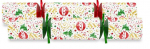 9" FESTIVE JOY WHITE CRACKER MIXED BOX BOX100