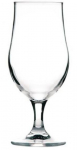 LIBBEY MUNIQUE STEMMED PINT BEER GLASS 20OZ/570ML CA + NUCLEATION