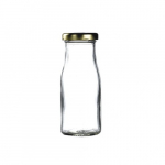 GOLD CAP FOR MINI MILK BOTTLE X18