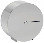 MINI JUMBO TOILET ROLL DISPENSER STAINLESS STEEL 10"