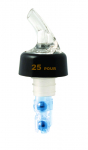 25ML MEASURE POURER COLLARED CLEAR QUICK SHOT