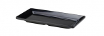 BLACK MELAMINE PLATTER GN 1/3 SIZE 23X17.5CM