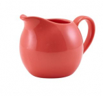 GENWARE PORCELAIN CORAL JUG 14 CL/ 5OZ