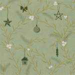 NAPKINS 3-PLY 33X33CM HUMBLE TREES