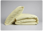 FR POLYESTER DUVET COVER, SINGLE BED 200 X 140CM - CREAM