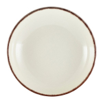 GENWARE TERRA STONEWARE SERENO BROWN COUPE BOWL 45.8OZ