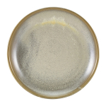 GENWARE TERRA PORCELAIN MATT GREY COUPE PLATE 7.5"